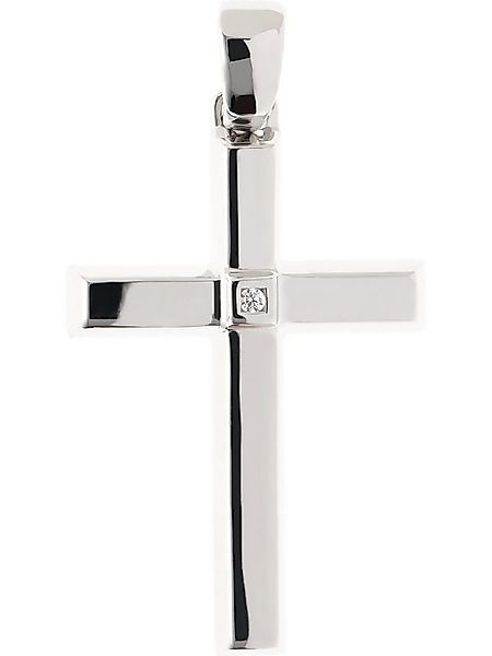 FAVS Kettenanhänger FAVS Damen-Anhänger 925er Silber Zirkon Kreuz günstig online kaufen