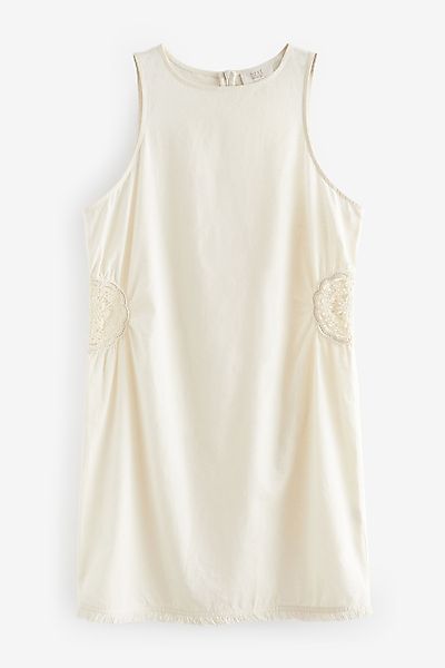Next Sommerkleid Sommerkleid mit Lochstickerei und günstig online kaufen