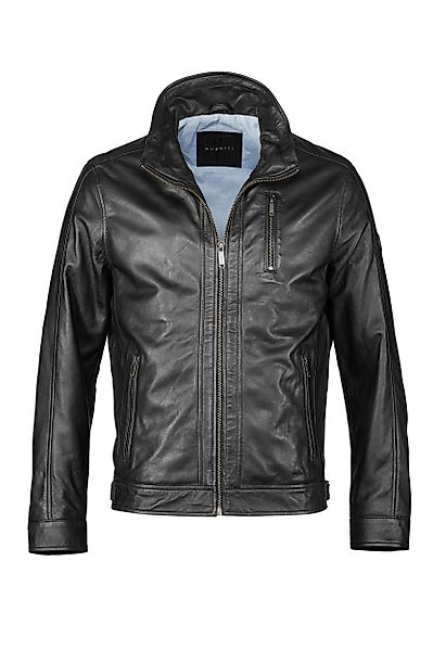bugatti Lederjacke BUALEXIO (1-St) mit Stehkragen günstig online kaufen