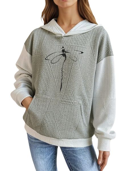 PYLIKE Kapuzenpullover Damen Casual Wintermode Hoodie günstig online kaufen