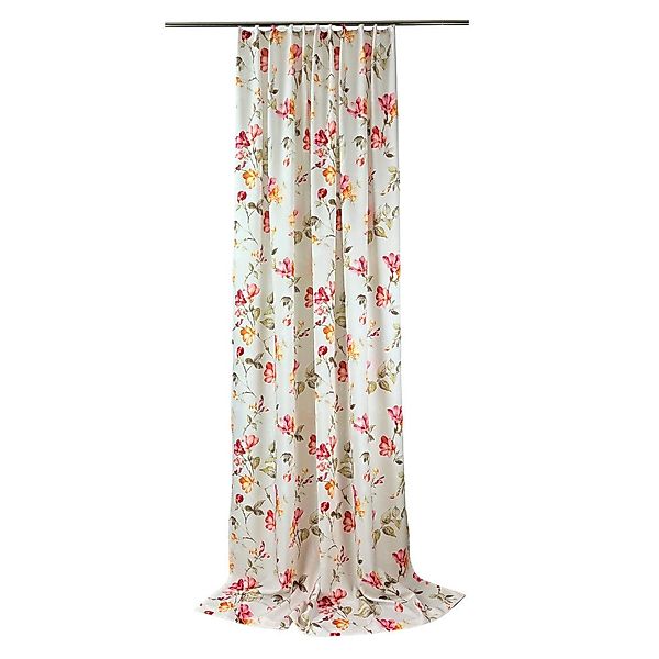 novumfix Gardine Blumenmuster Terra Kräuselband verschiedene günstig online kaufen