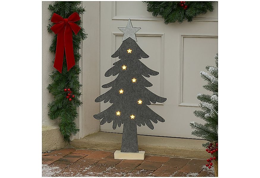 HTI-Living Weihnachtsfigur LED Tannenbaum Filz (Stück, 1 St., 1 Tannenbaum) günstig online kaufen