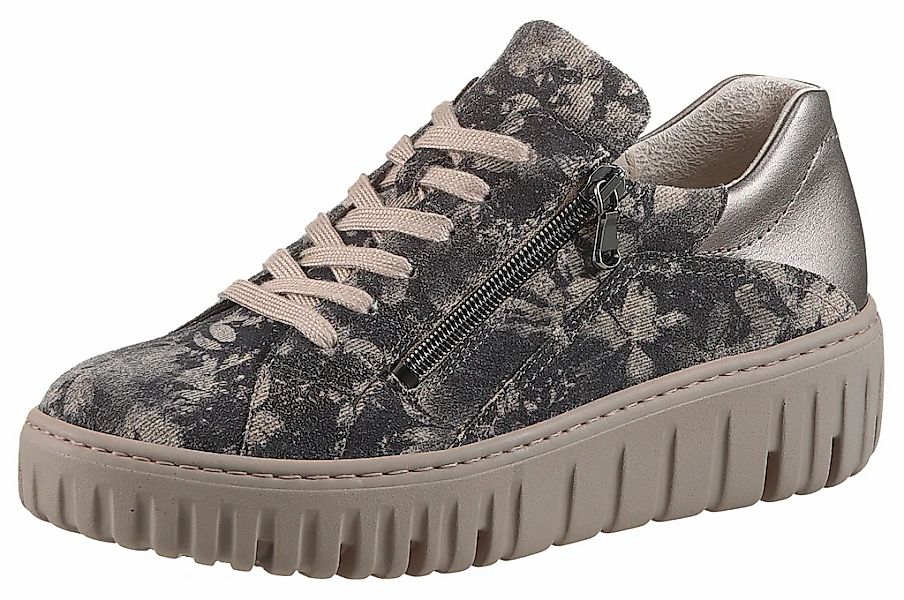 Waldläufer Plateausneaker "H-LIVIA", Schnürschuh, Halbschuh, Komfortschuh m günstig online kaufen