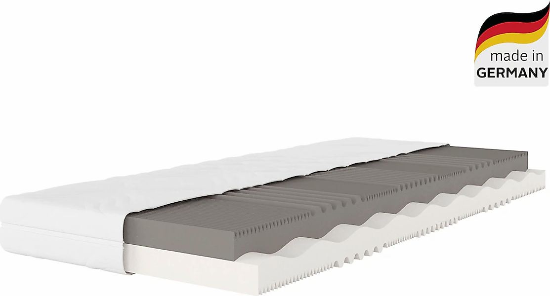 my home Komfortschaummatratze "Duo Stretch, 2 in 1 Wendekern mit unterschie günstig online kaufen