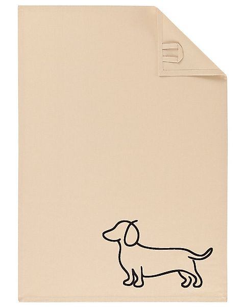 Cawö Home Geschirrtuch Cuisine WE LOVE DOGS Companion 6248, (1-tlg) günstig online kaufen