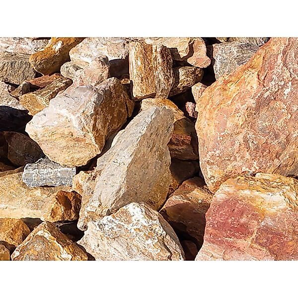 Scherf Steinbrocken Jupiter-Bunt 100 mm - 500 mm 1.000 kg Holzrahmen günstig online kaufen
