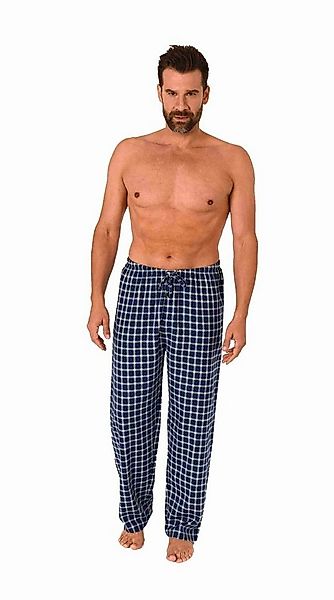 Trend by Normann Pyjama Herren Flanell Schlafanzug Hose lang in Karo Optik günstig online kaufen