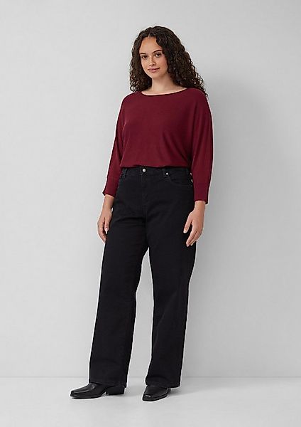 QS Bootcut-Jeans Jeans-Hose Jeans / Slim Fit / Mid Rise / Wide Leg / Supers günstig online kaufen