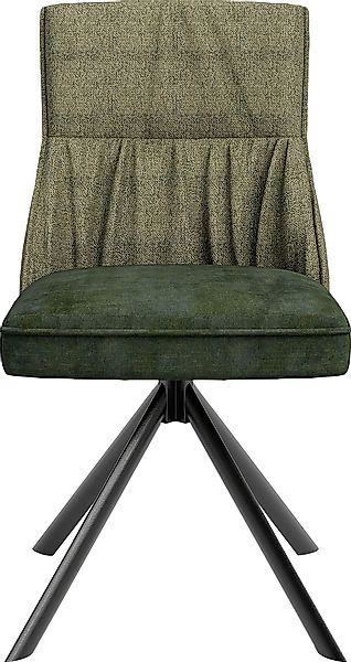 byLIVING Esszimmerstuhl »California«, (Set), 2 St., Samtstoff Velvet-Websto günstig online kaufen