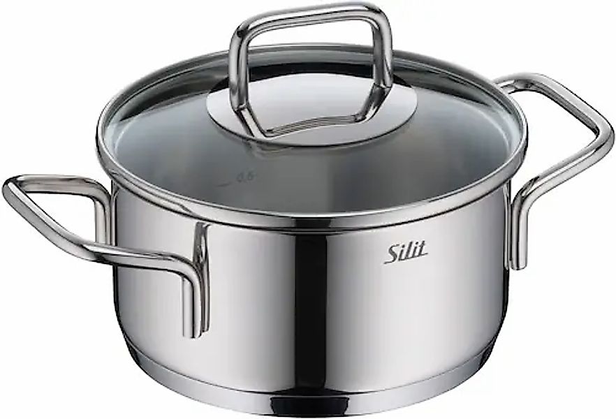 Silit Bratentopf »Extra Cook, mit Glasdeckel« 2 Stk. tlg. Edelstahl 18/10 günstig online kaufen