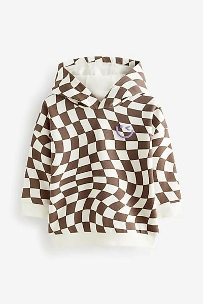 Next Kapuzensweatshirt Kapuzensweatshirt mit Schachbrettmuster (1-tlg) günstig online kaufen