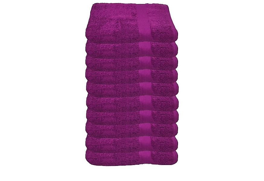 Julie Julsen Gästehandtücher 10-Gästehandtücher-Lila-Gästetuch 30 x 50 cm, günstig online kaufen