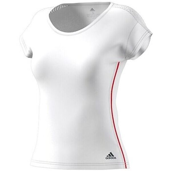 adidas Performance Tennisshirt Barricade #18 weiss Damen günstig online kaufen