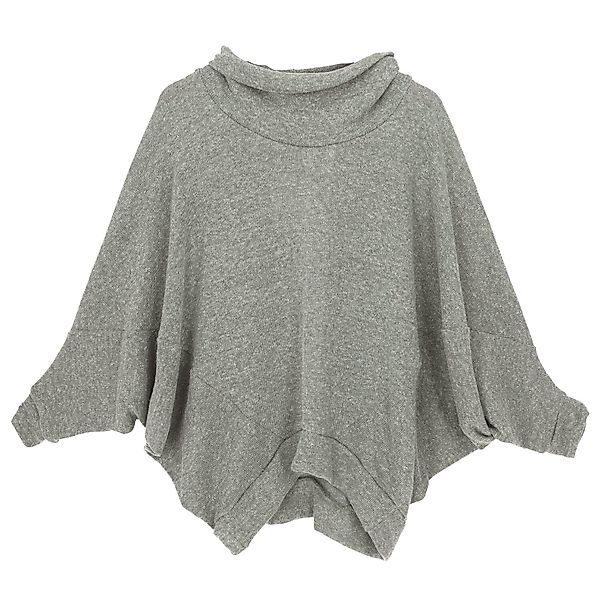 Guru-Shop Longsleeve Oversize Shirt, Rollkragen Strickshirt, günstig online kaufen