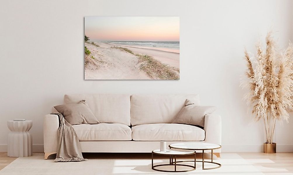 queence Acrylglasbild »Evek« Deutschland   Düne   Gräser   Himmel   Meer günstig online kaufen