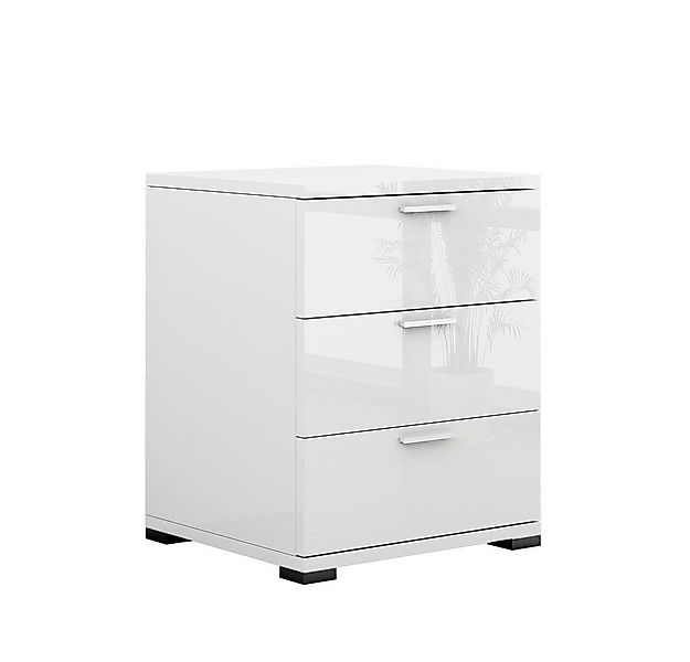 Vicco Nachtschrank Marseille, Weiß/Weiß, 46.2 x 60 cm günstig online kaufen