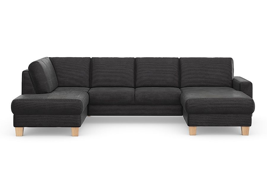 Home affaire Wohnlandschaft "Summer U-Form" mit oder ohne Bettfunktion und günstig online kaufen