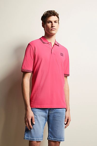 bugatti Poloshirt, mit Kontraststreifen günstig online kaufen