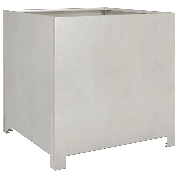 vidaXL Pflanzkübel 50x50x50 cm Edelstahl 851217 günstig online kaufen