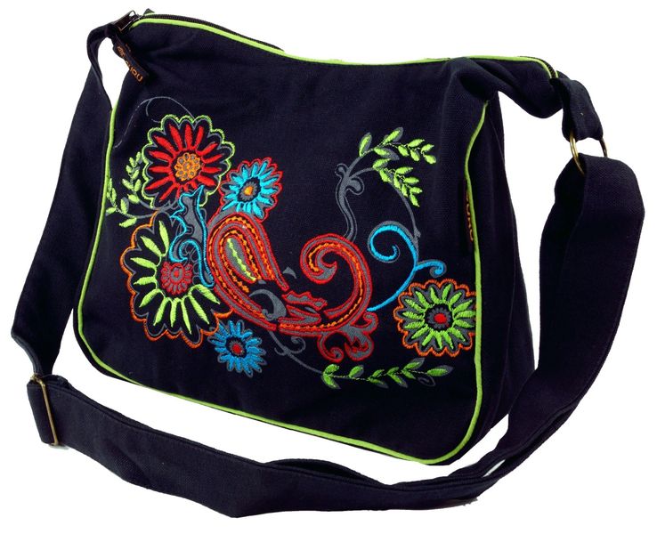 Guru-Shop Schultertasche Schultertasche, Hippie Tasche, Goa günstig online kaufen