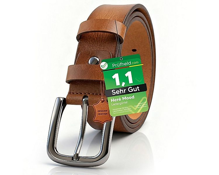 herémood Ledergürtel Gürtel Herren 4cm breit Ledergürtel Jeans Premium Gesc günstig online kaufen
