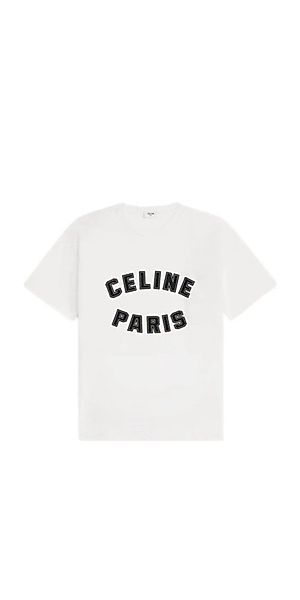 CELINE Print-Shirt CELINE loose celine paris günstig online kaufen
