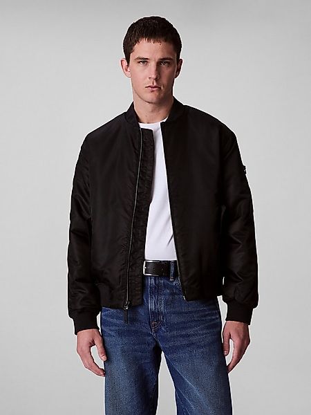 Calvin Klein Jeans Bomberjacke LS NYLON BOMBER JACKET Mit Rundhalsausschnit günstig online kaufen