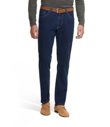 MEYER 5-Pocket-Jeans "Dublin" aus Stretch-Denim mit Dehnbund günstig online kaufen