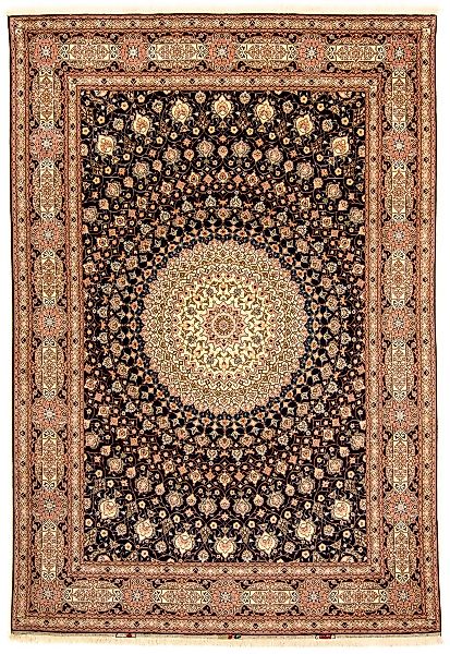 morgenland Orientteppich »Perser - Täbriz - Royal - 338 x 248 cm - dunkelbl günstig online kaufen