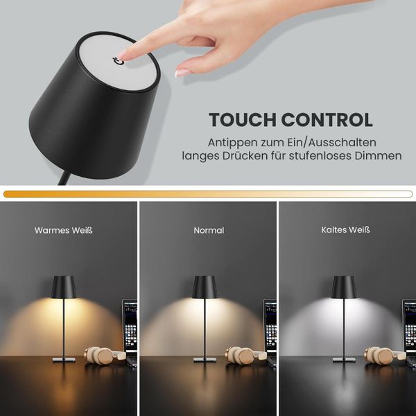 Vivitar LED Tischleuchte mit 3 Farbtemperaturen günstig online kaufen