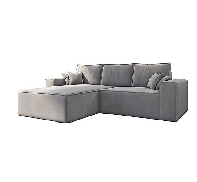 MOEBLO Ecksofa ERNO II, L-förmiges Schlafsofa günstig online kaufen