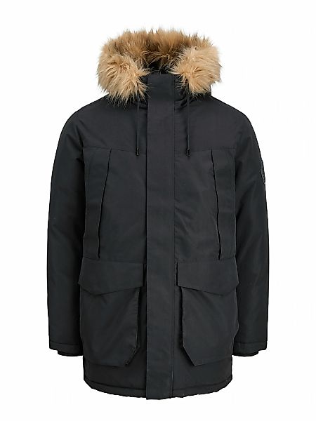 Jack & Jones PlusSize Parka "JJCAMP FAUX FUR PARKA PLS" mit Kapuze günstig online kaufen