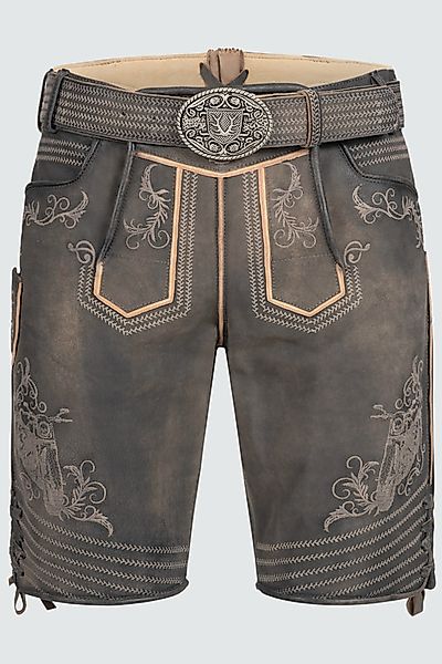 Lederhose Zac mit Gürtel günstig online kaufen