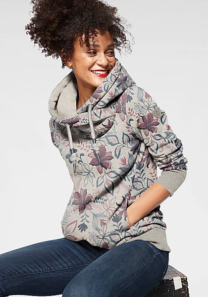 Ragwear Sweater GRIPY FLOWERS O Hoodie günstig online kaufen
