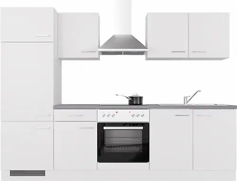 Flex-Well Küchenzeile »Kopenhagen« wahlw. mit E-Geräten, Breite 270 cm, vie günstig online kaufen
