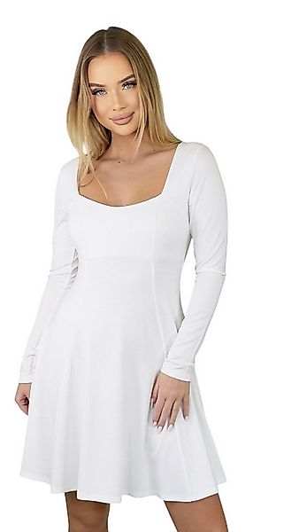 Mississhop Sommerkleid Elegantes Damenkleid mit langen Ärmeln M.Jess günstig online kaufen