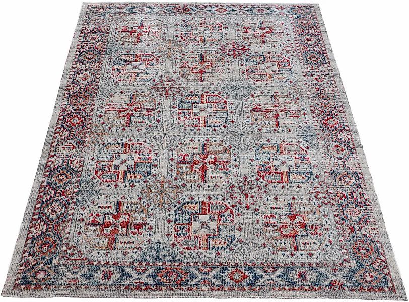 carpetfine Teppich "Mahal" rechteckig 3 mm Höhe Orient Vintage Look, Wohnzi günstig online kaufen