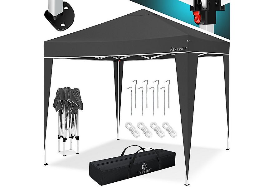 KESSER Pavillon, Pavillon 3x3m wasserdicht inkl. Tasche Pop-Up Klicksys günstig online kaufen