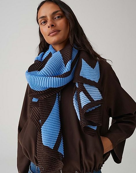 OPUS Halstuch ADONNA im Retrodesign, Rechteckig, dezente Struktur, weicher günstig online kaufen