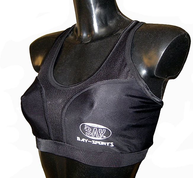 BAY-Sports Set: Sport-Bustier Oberteil Brustschutz Topp Tang Top für Damen günstig online kaufen
