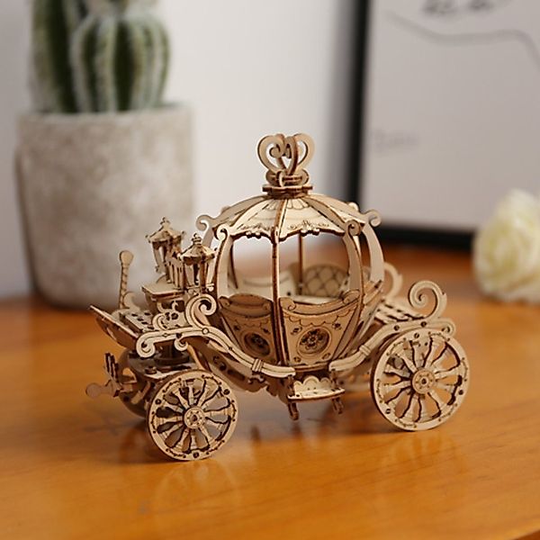 Robotime 3D-Puzzle Robotime Aschenputtel´s Kutsche 3D günstig online kaufen