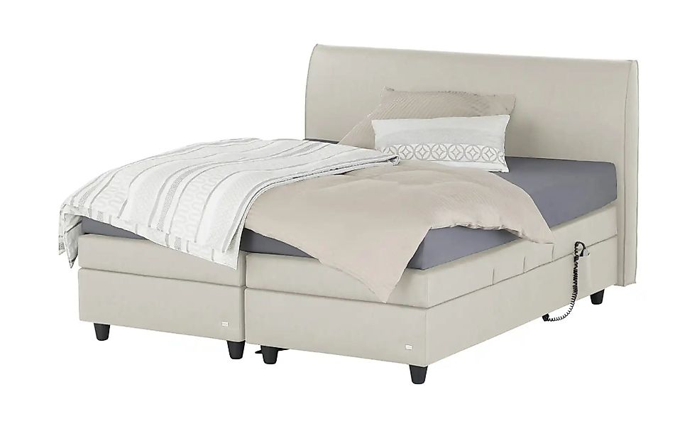 RUF Motor-Boxspringbett  Mercata ¦ creme ¦ Maße (cm): B: 186 H: 113 Betten günstig online kaufen