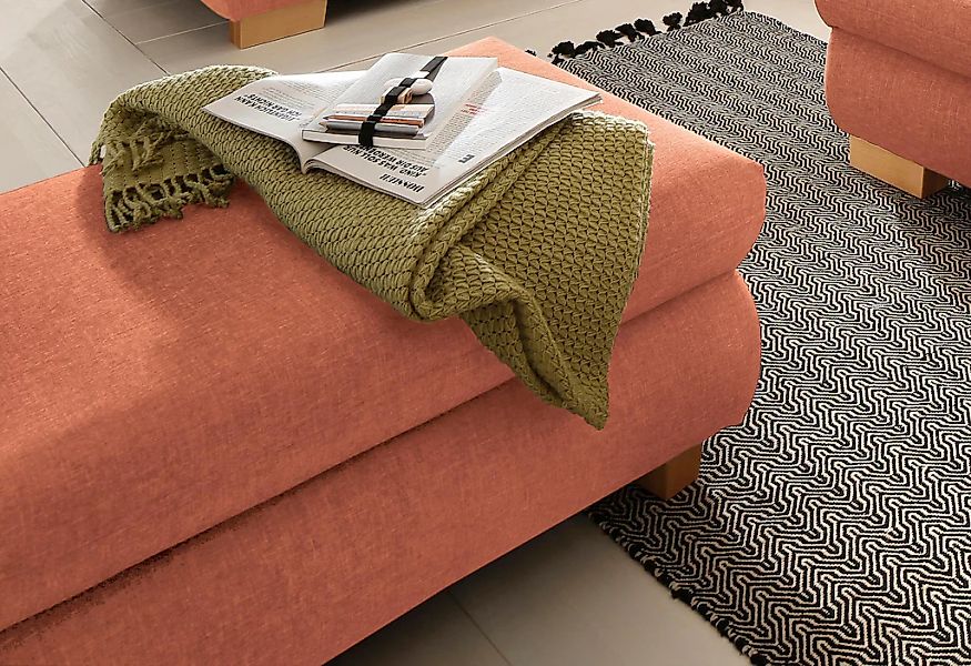 Home affaire Hocker "Nika", passend zur Serie, auch in Cord günstig online kaufen