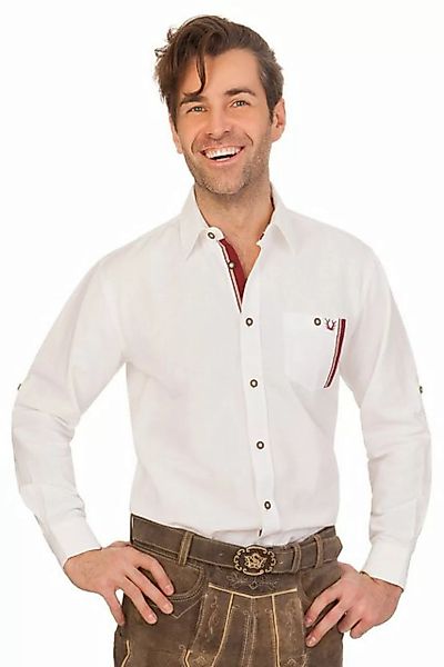KRÜGER BUAM Trachtenhemd Trachtenhemd - FRITZ - weiß günstig online kaufen
