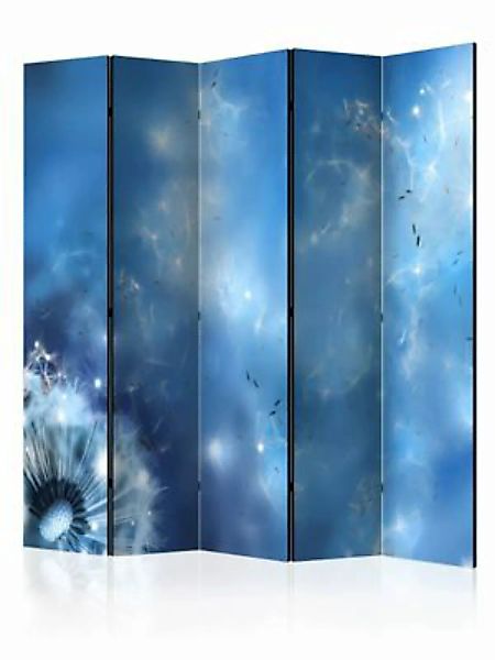 artgeist Paravent Magic of Nature II [Room Dividers] blau/weiß Gr. 225 x 17 günstig online kaufen