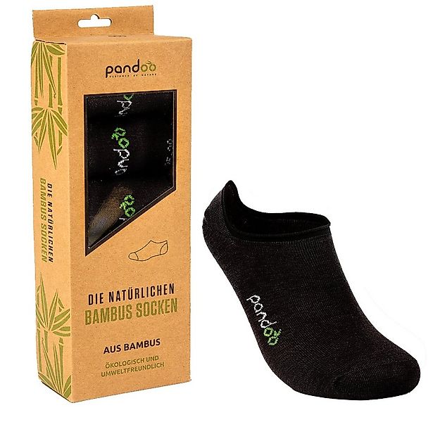 pandoo Kurzsocken Füßlinge, Knöchelsocken, Kurzsocken, 6er Pack - Viskose ( günstig online kaufen