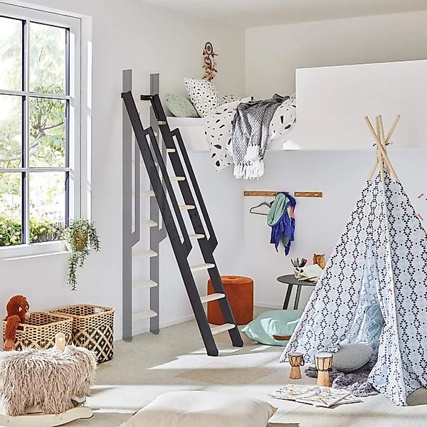 Treppen Intercon Raumspartreppe Vario 10 Stufen bis max. 243 cm Fichte Stuf günstig online kaufen