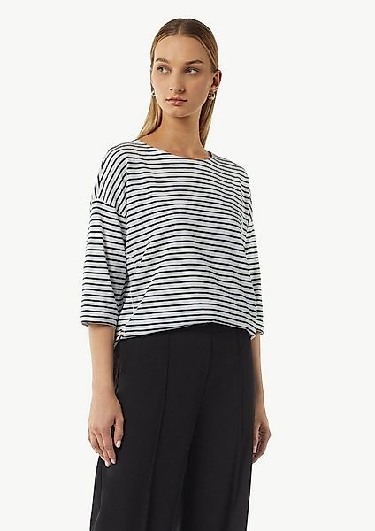 comma 3/4-Arm-Shirt T-Shirt Ringel-Shirt mit 3/4-Arm günstig online kaufen