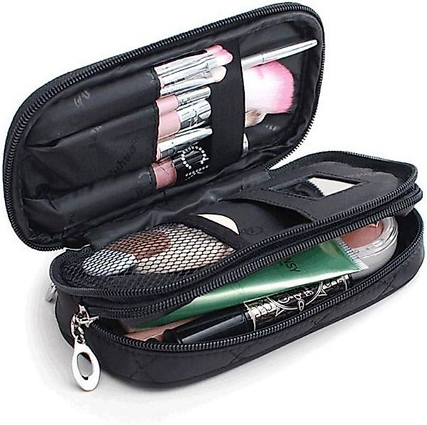 LuxusKollektion Kosmetiktasche Make-up-Tasche mit Spiegel Beauty günstig online kaufen