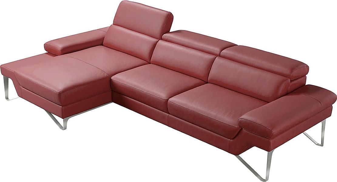 Egoitaliano Ecksofa »Princess, elegantes Designsofa mit erstklassigem Sitzk günstig online kaufen